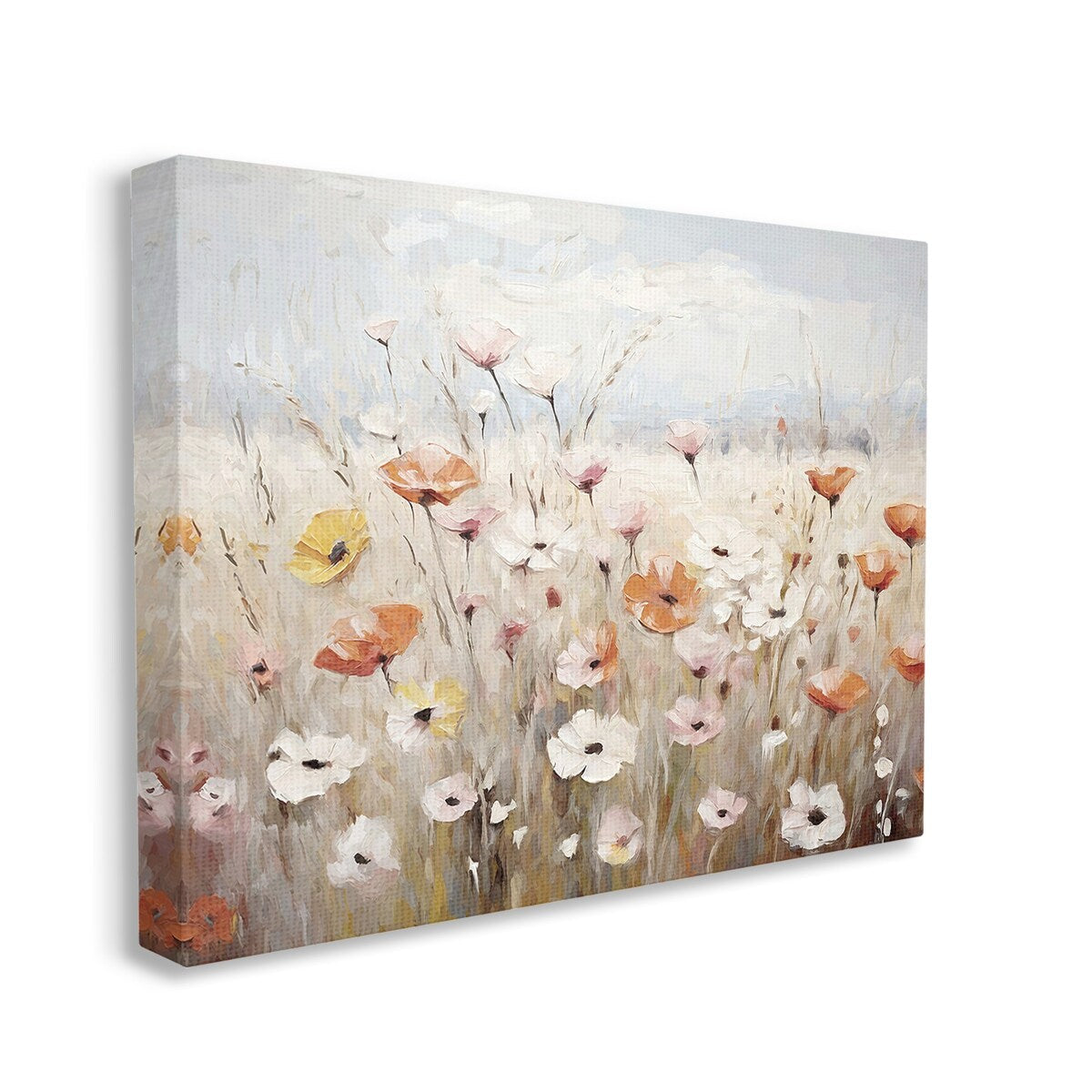 Stupell Charming Flower Meadow Canvas Wall Art Design By Ramona Murdock
