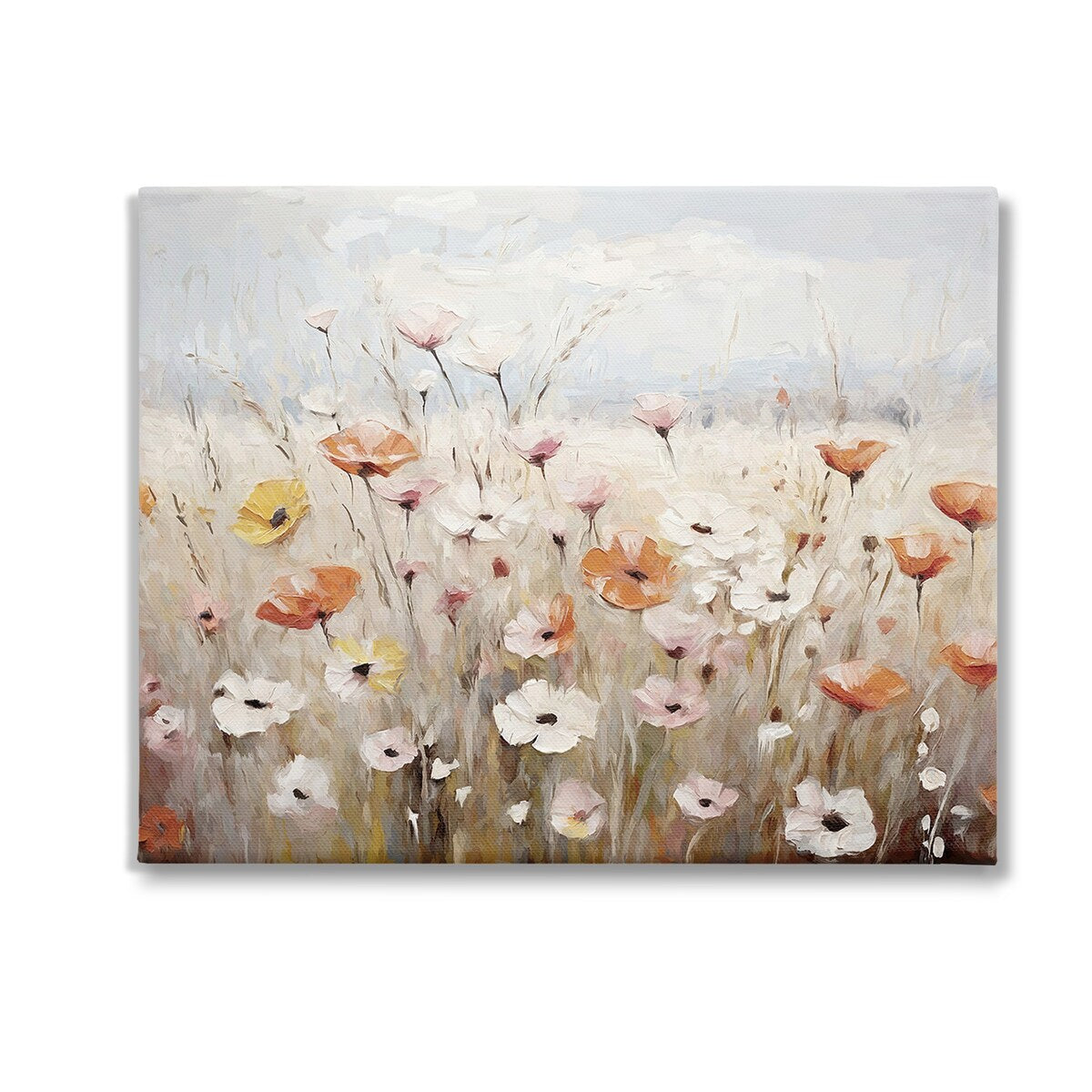 Stupell Charming Flower Meadow Canvas Wall Art Design By Ramona Murdock