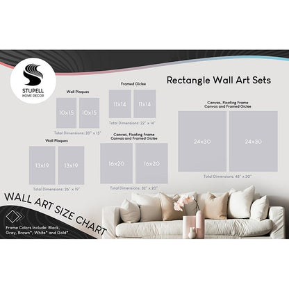 Stupell Classic Sparrow on Blossoms 2 Piece Framed Giclee Art Set Design by Nan