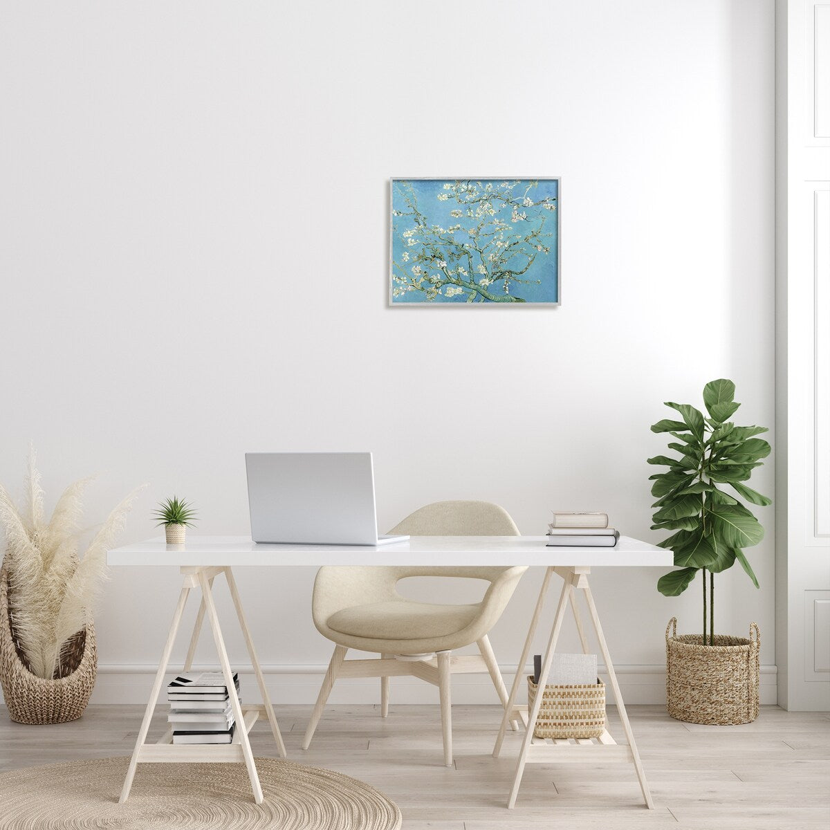 Stupell Almond Blossoms Vincent van Gogh Classic Tree Blossom Painting Framed Wall Art, Design by one1000paintings