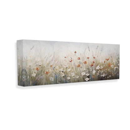 Stupell Neutral Poppy Blooms Canvas Wall Art Design By Ramona Murdock