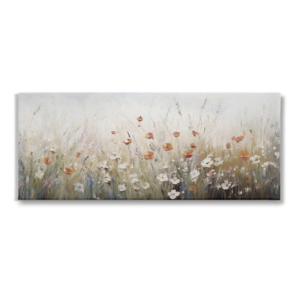 Stupell Neutral Poppy Blooms Canvas Wall Art Design By Ramona Murdock
