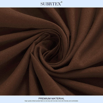 Subrtex Premium Microfiber 15-inch Deep Pocket Fitted Sheet
