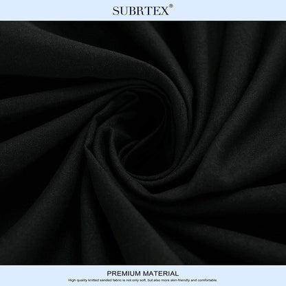 Subrtex Premium Microfiber 15-inch Deep Pocket Fitted Sheet