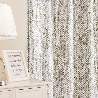 Subrtex Printed 2 Piece Panels Blackout Curtains Colorful Window Drapes