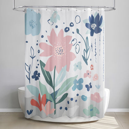 Summer Flower Shower Curtain