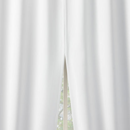 Sun Zero Aria 2-pack Magnetic Closure Theater Grade Total Blackout Back Tab 2-Piece Curtain Panel Pair