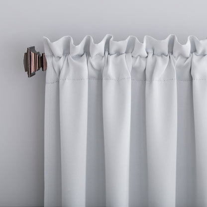 Sun Zero Hayden Energy Saving Blackout Rod Pocket 1-Piece Curtain Panel, Single Panel