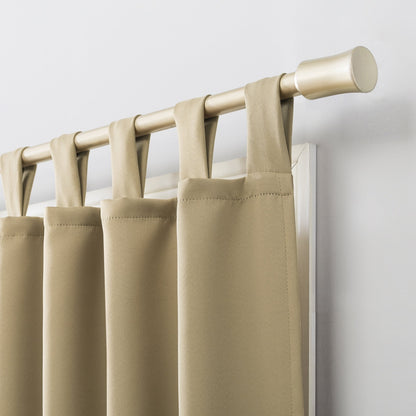 Sun Zero Hayden Energy Saving Blackout Tab Top 1-Piece Curtain Panel, Single Panel