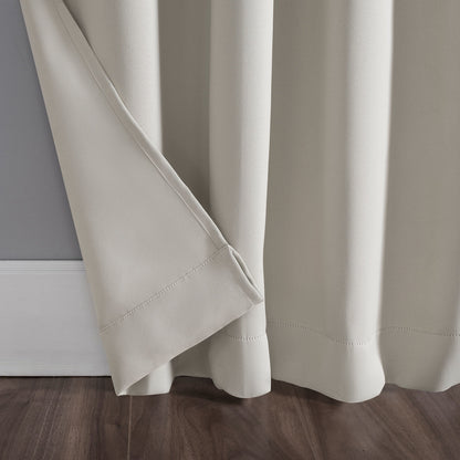 Sun Zero Hayden Energy Saving Blackout Tab Top 1-Piece Curtain Panel, Single Panel
