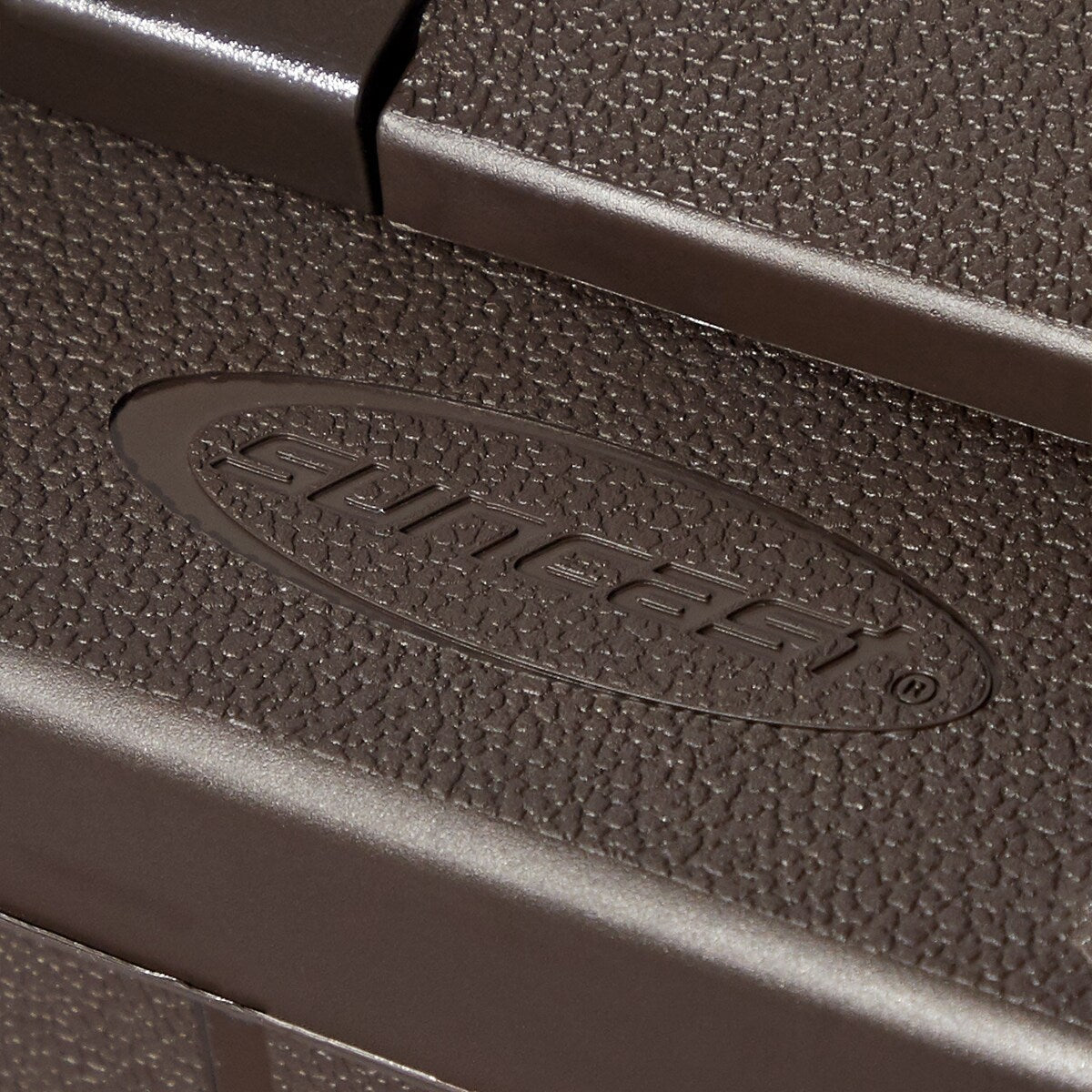 Suncast 30 Gallon Hideaway Trash Waste Bins for Outdoor, Cyberspace