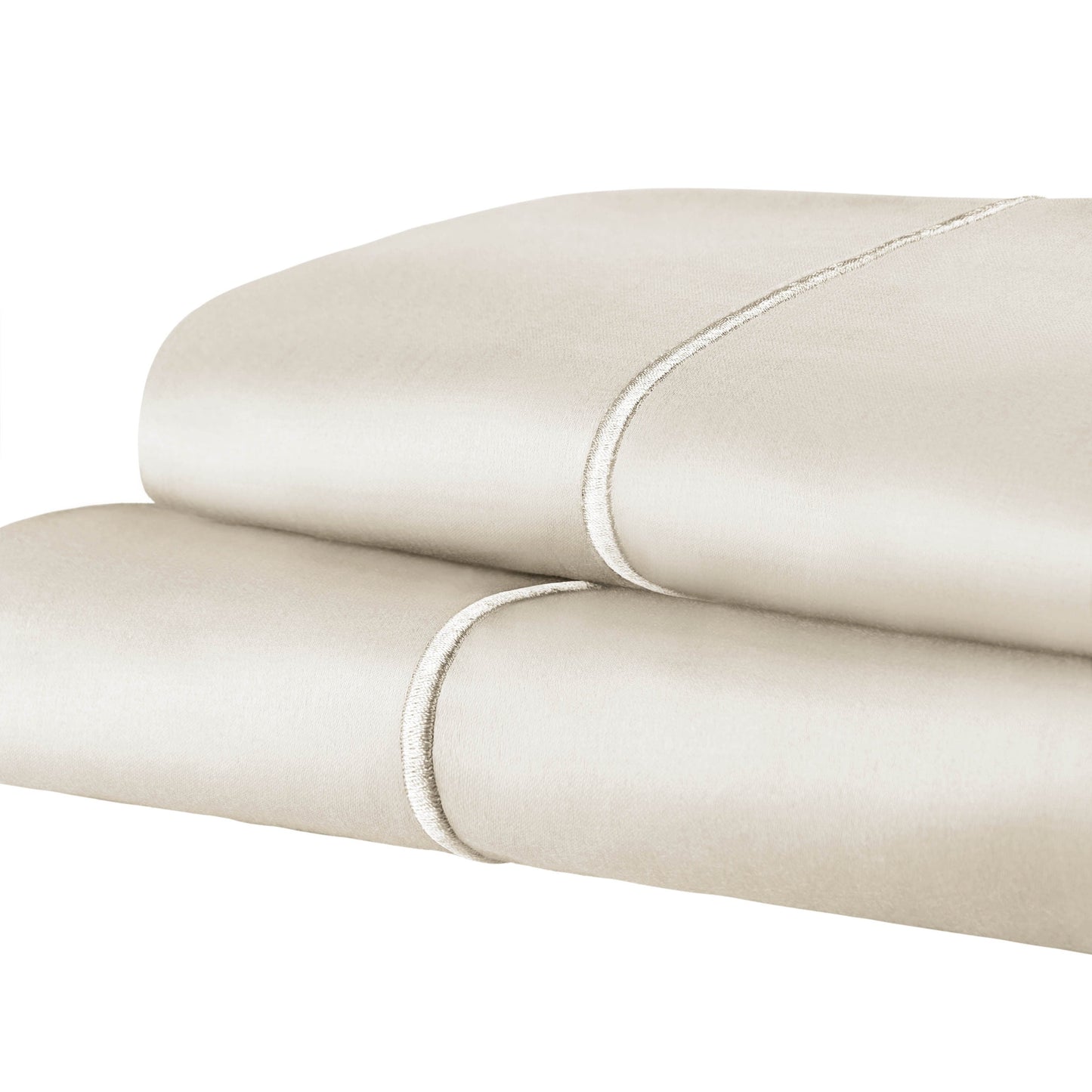 Cotton 1500 Thread Count Solid Pillowcase by Superior - (Set of 2)