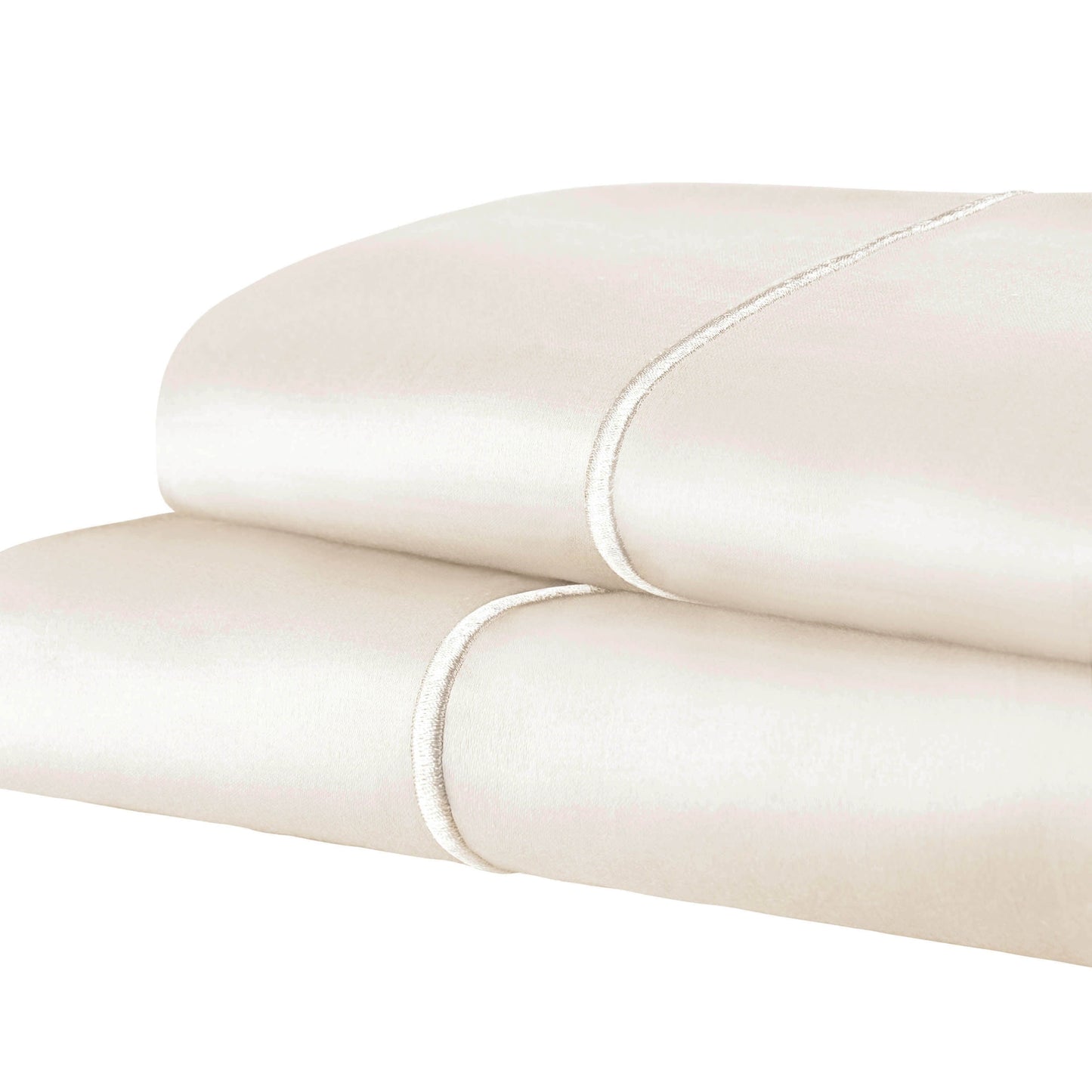 Cotton 1500 Thread Count Solid Pillowcase by Superior - (Set of 2)
