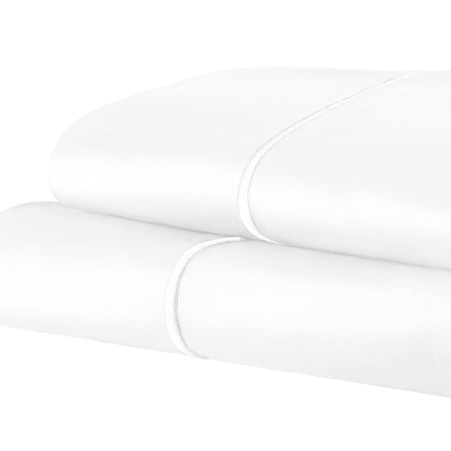 Cotton 1500 Thread Count Solid Pillowcase by Superior - (Set of 2)