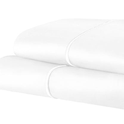 Cotton 1500 Thread Count Solid Pillowcase by Superior - (Set of 2)