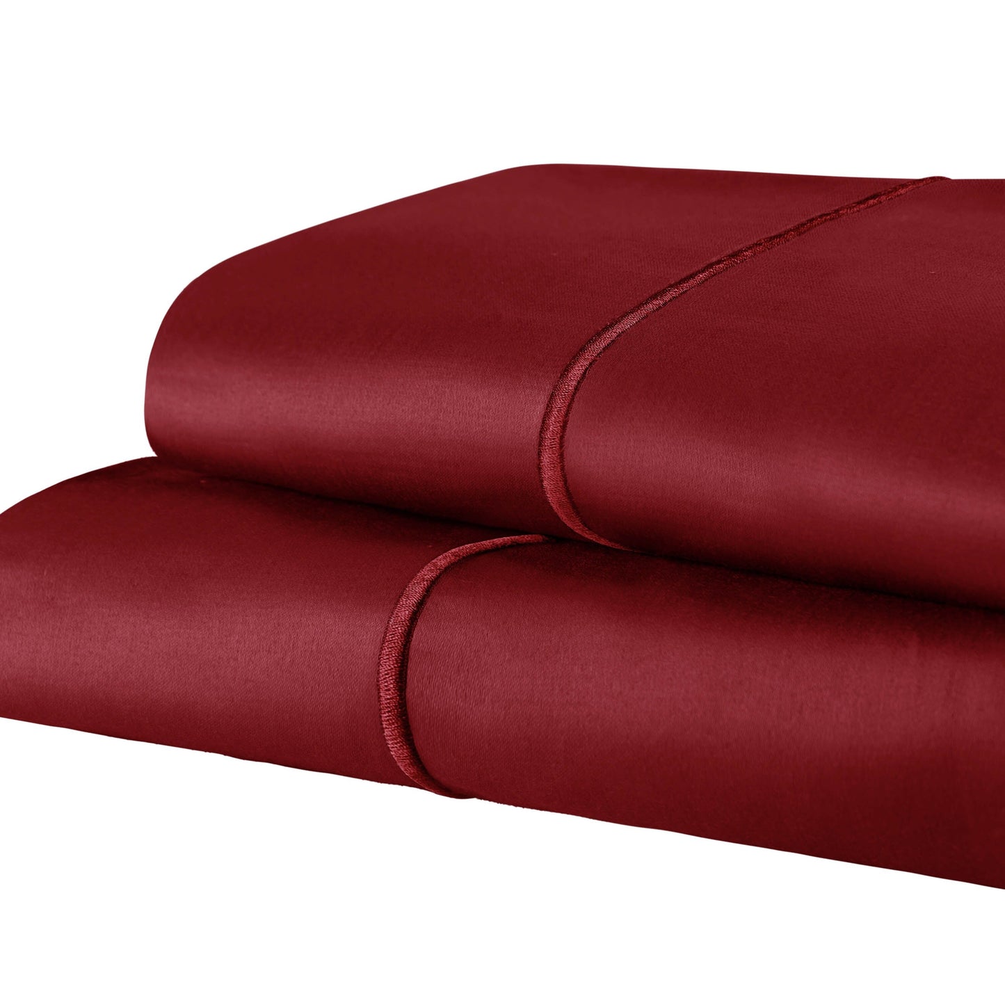 Cotton 1500 Thread Count Solid Pillowcase by Superior - (Set of 2)