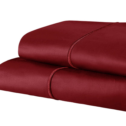 Cotton 1500 Thread Count Solid Pillowcase by Superior - (Set of 2)