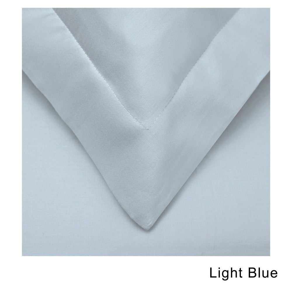 Superior 400 Thread Count Combed Cotton Sateen Duvet Cover Set