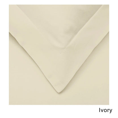 Superior 400 Thread Count Combed Cotton Sateen Duvet Cover Set