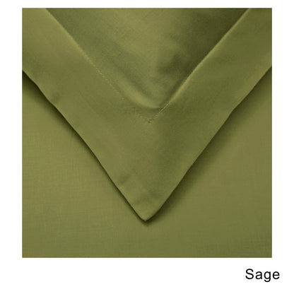 Superior 400 Thread Count Combed Cotton Sateen Duvet Cover Set