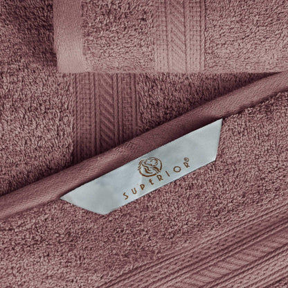 Superior 6-piece Plush Long Staple Combed Cotton Towel Set