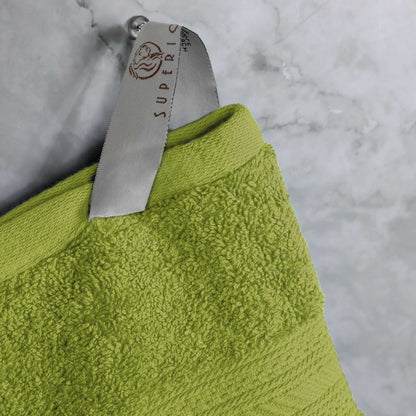 Superior 6-piece Plush Long Staple Combed Cotton Towel Set