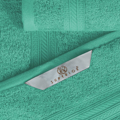 Superior 6-piece Plush Long Staple Combed Cotton Towel Set