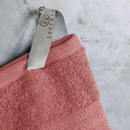 Superior 6-piece Plush Long Staple Combed Cotton Towel Set