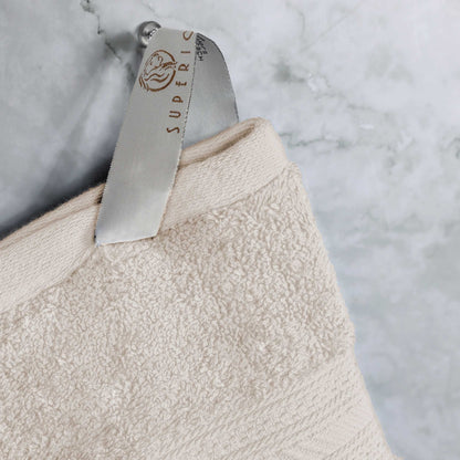 Superior 6-piece Plush Long Staple Combed Cotton Towel Set