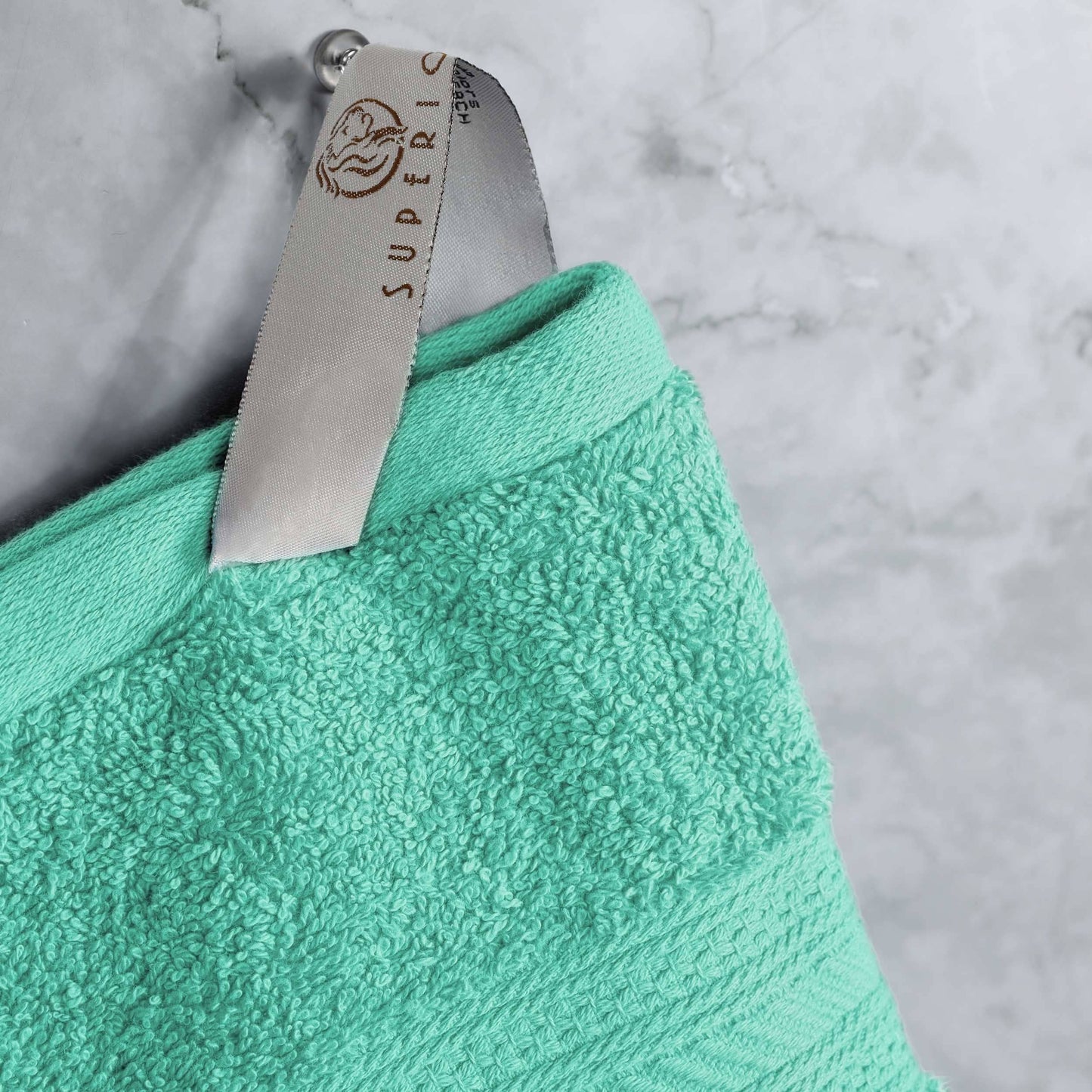 Superior 6-piece Plush Long Staple Combed Cotton Towel Set