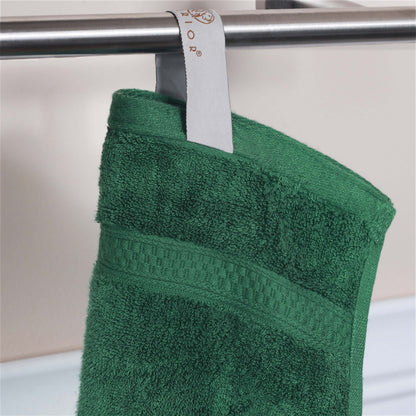 Superior 8 Piece Bath Towel Set, Rayon From Bamboo and Cotton
