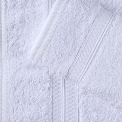 Superior 8 Piece Bath Towel Set, Rayon From Bamboo and Cotton