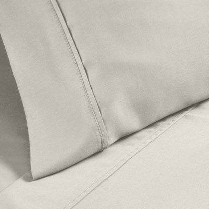 Superior Cotton Blend 1200 Thread Count Solid Deep Pocket Bed Sheet Set