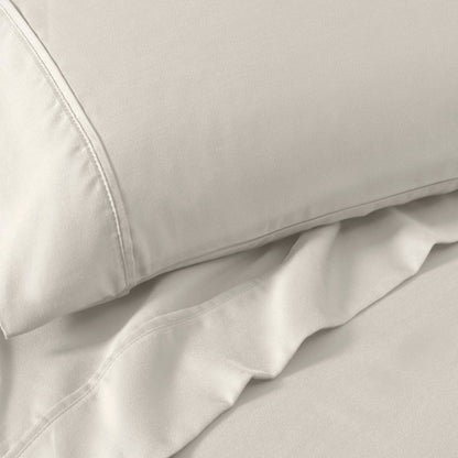 Superior Cotton Blend 1200 Thread Count Solid Deep Pocket Bed Sheet Set