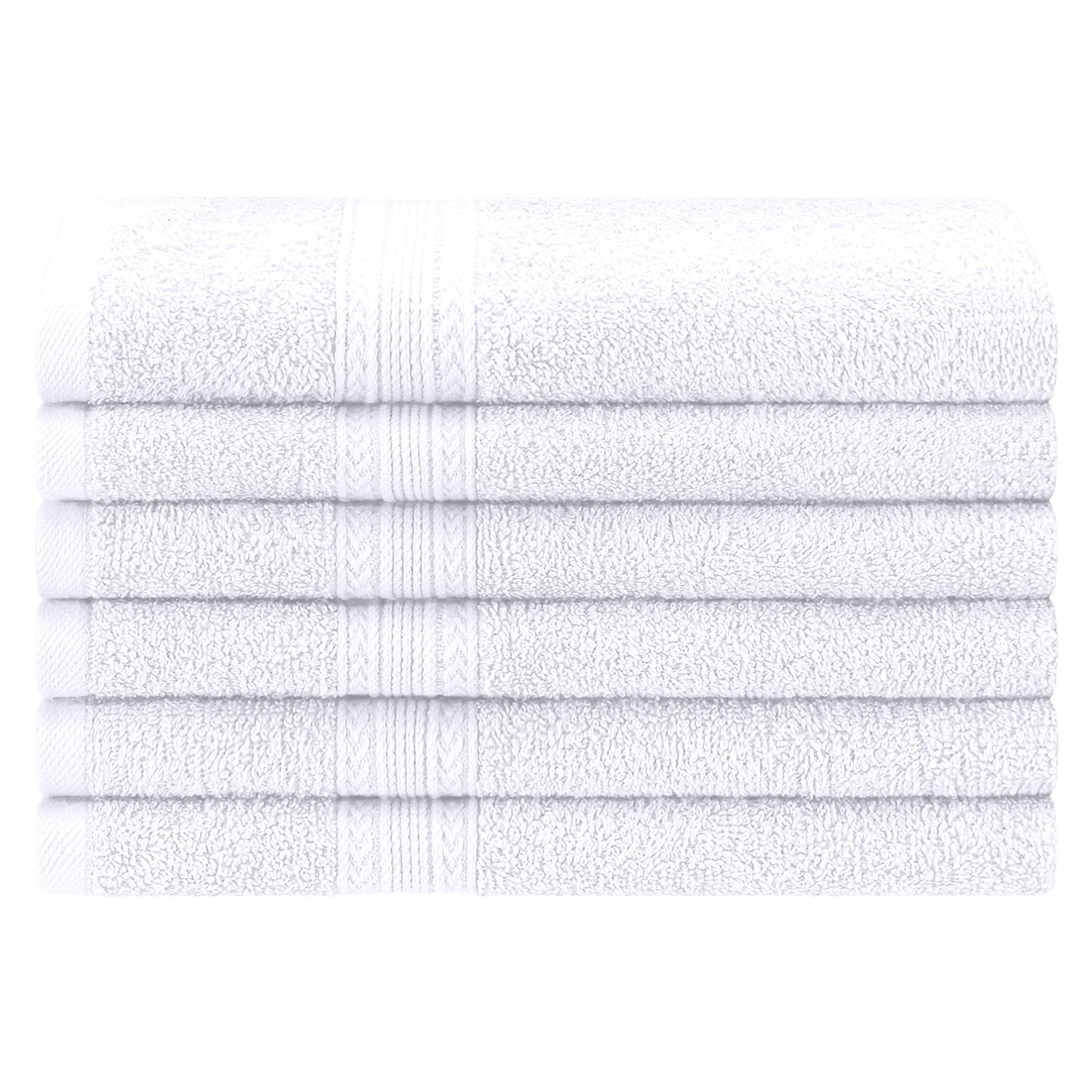 Superior Eco Friendly Cotton Soft and Absorbent Hand Towel - (Set of 6)