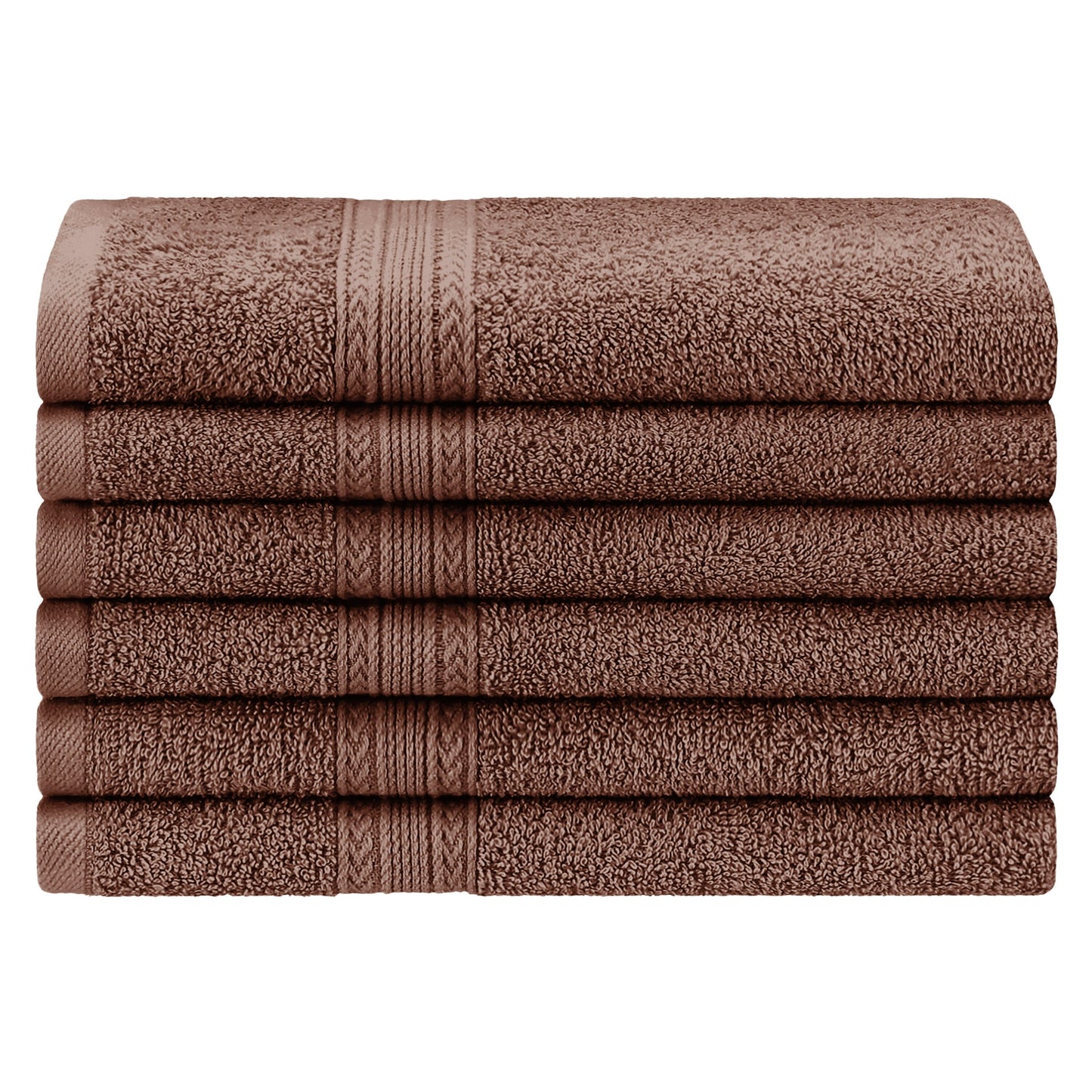 Superior Eco Friendly Cotton Soft and Absorbent Hand Towel - (Set of 6)