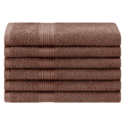 Superior Eco Friendly Cotton Soft and Absorbent Hand Towel - (Set of 6)