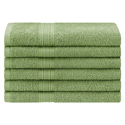 Superior Eco Friendly Cotton Soft and Absorbent Hand Towel - (Set of 6)