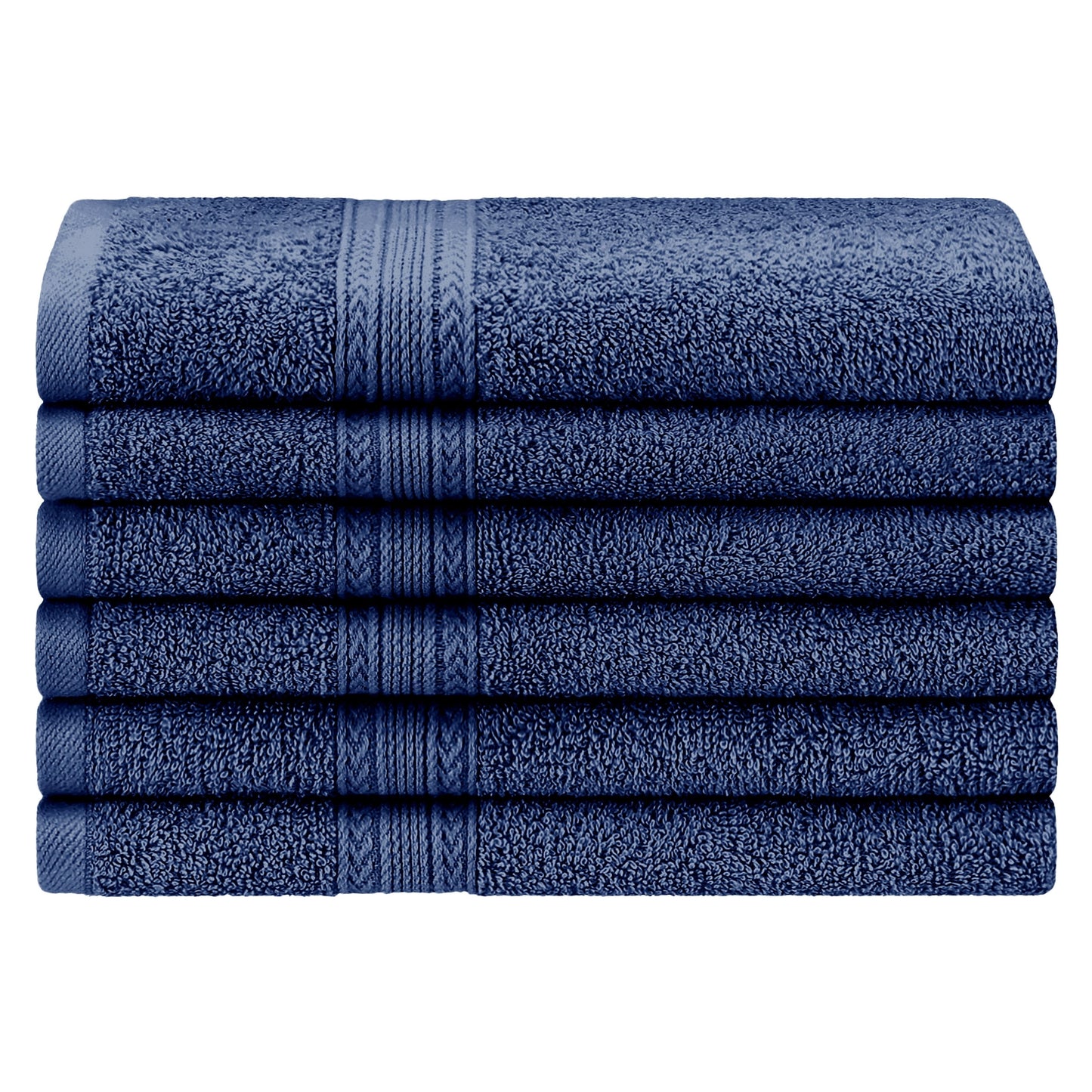 Superior Eco Friendly Cotton Soft and Absorbent Hand Towel - (Set of 6)