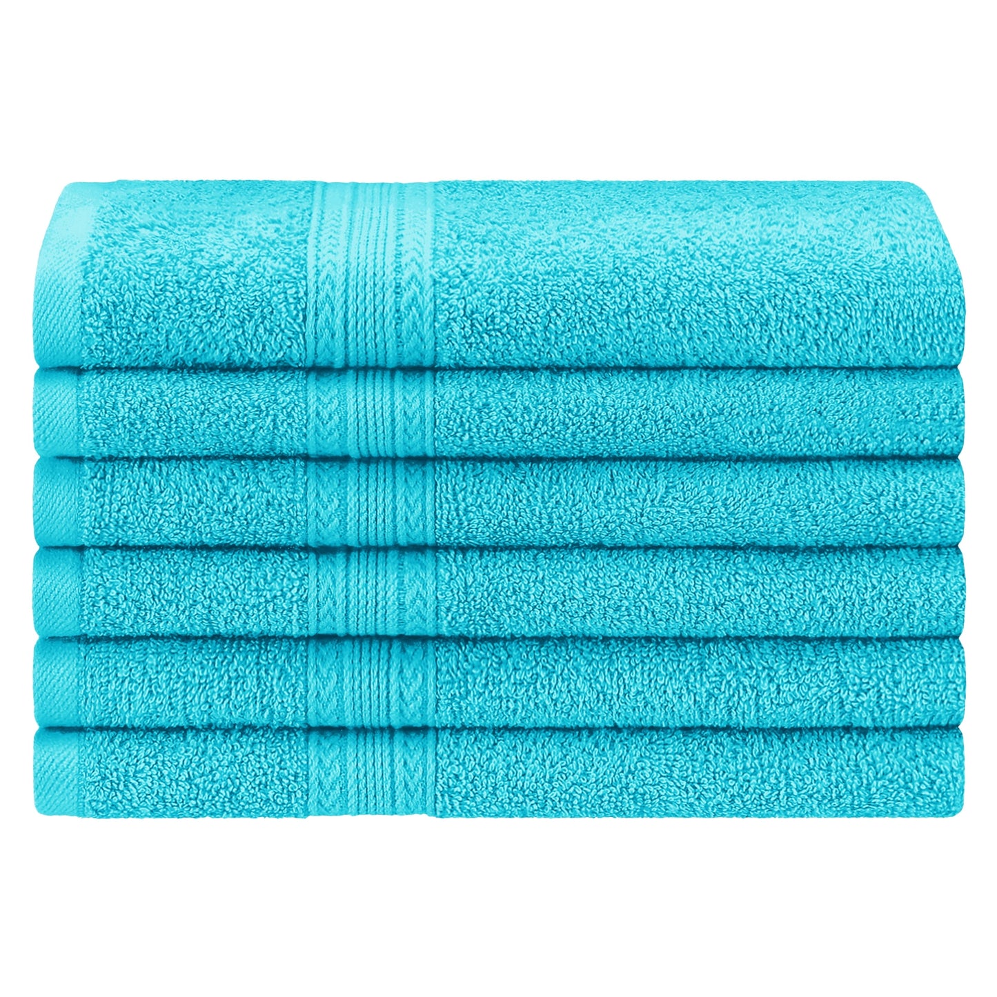 Superior Eco Friendly Cotton Soft and Absorbent Hand Towel - (Set of 6)