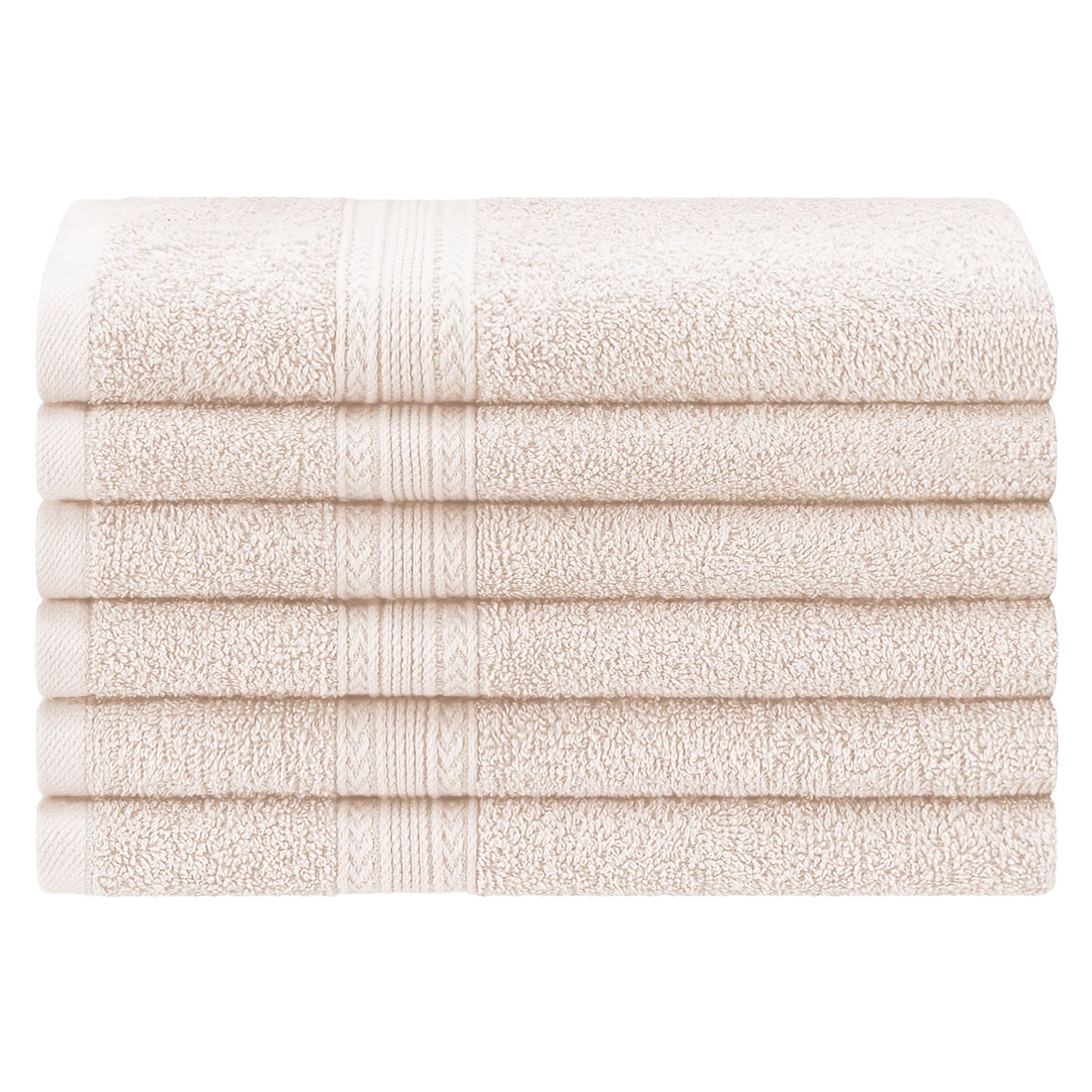 Superior Eco Friendly Cotton Soft and Absorbent Hand Towel - (Set of 6)