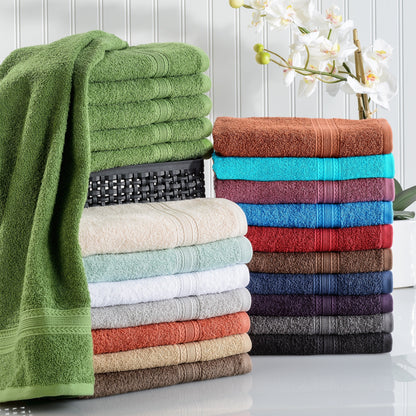 Superior Eco Friendly Cotton Soft and Absorbent Hand Towel - (Set of 6)