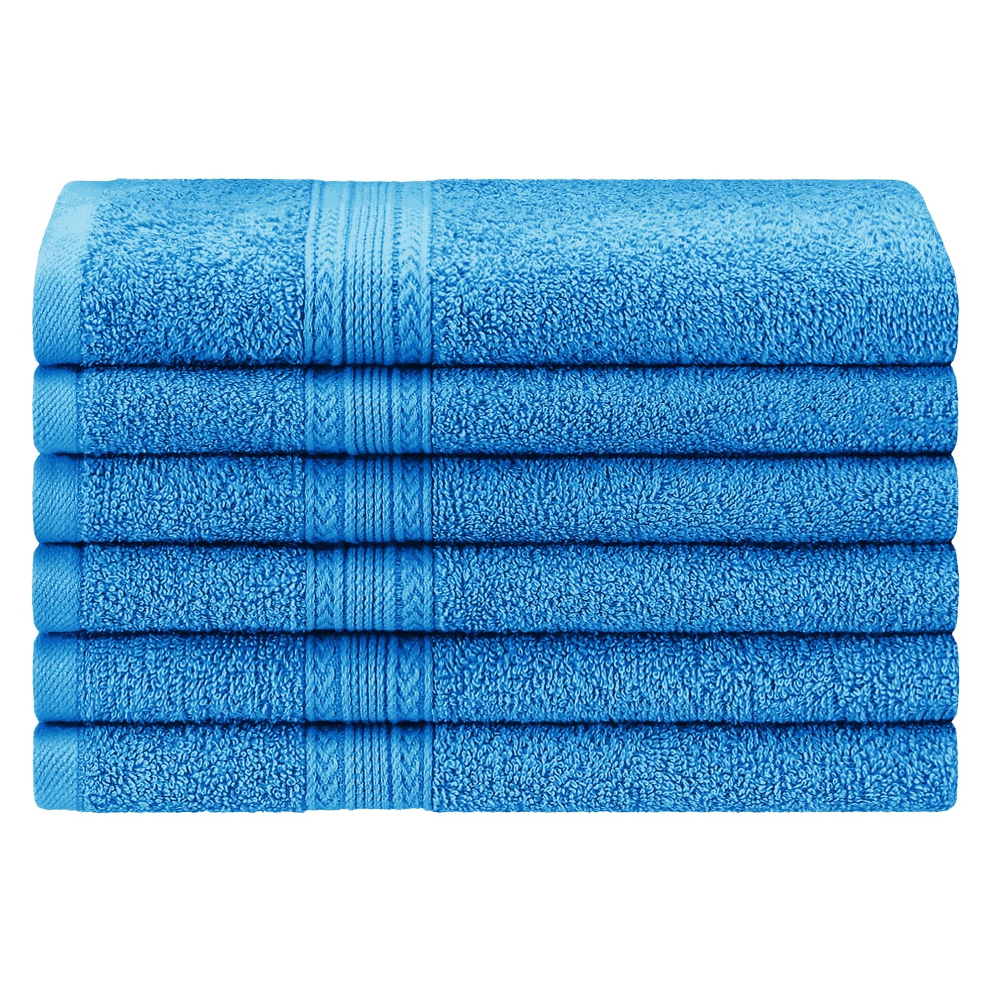 Superior Eco Friendly Cotton Soft and Absorbent Hand Towel - (Set of 6)