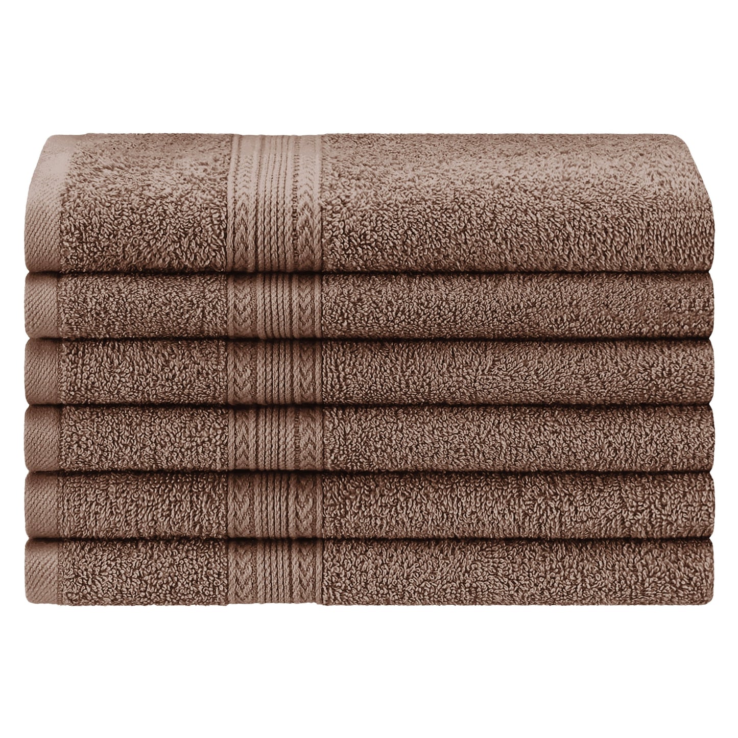 Superior Eco Friendly Cotton Soft and Absorbent Hand Towel - (Set of 6)