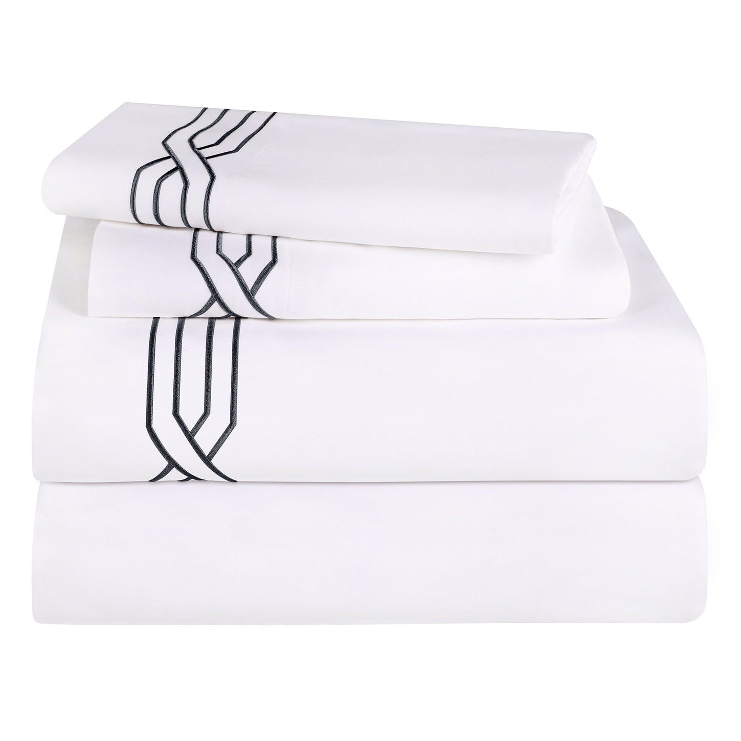 Superior Egyptian Cotton 1200 Thread Count Eco-Friendly Solid Sheet Set