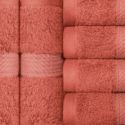 Superior Egyptian Cotton Pile Heavyweight Face Towel Set of 6