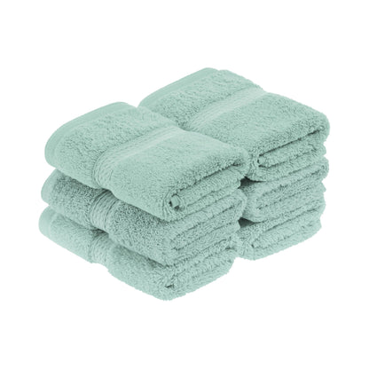 Superior Egyptian Cotton Pile Heavyweight Face Towel Set of 6