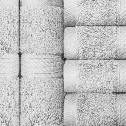 Superior Egyptian Cotton Pile Heavyweight Face Towel Set of 6