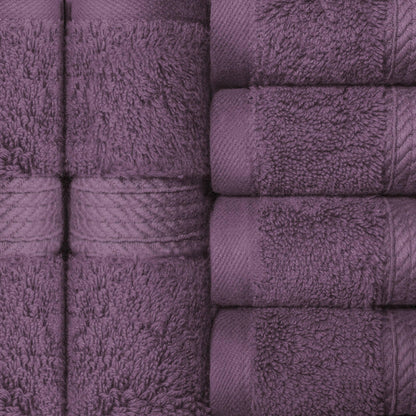 Superior Egyptian Cotton Pile Heavyweight Face Towel Set of 6