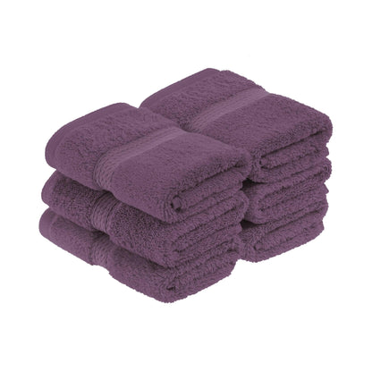 Superior Egyptian Cotton Pile Heavyweight Face Towel Set of 6